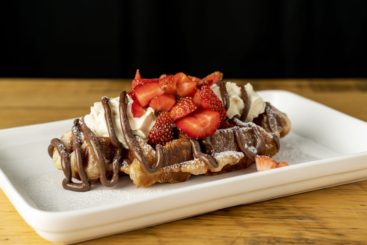 Croffles and waffles