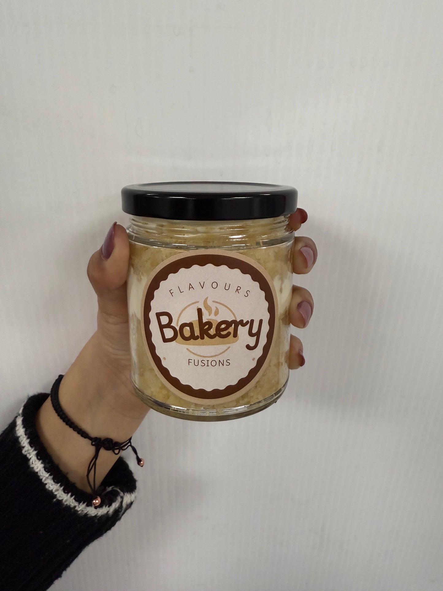Eggless Butter scotch Jar