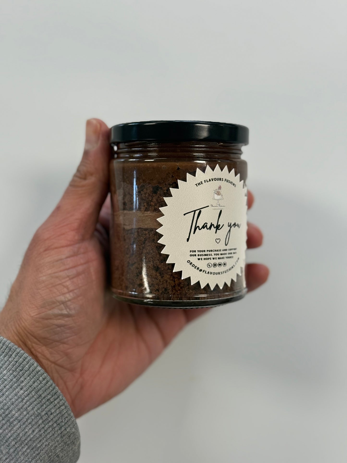 Eggless Chocolate Jar