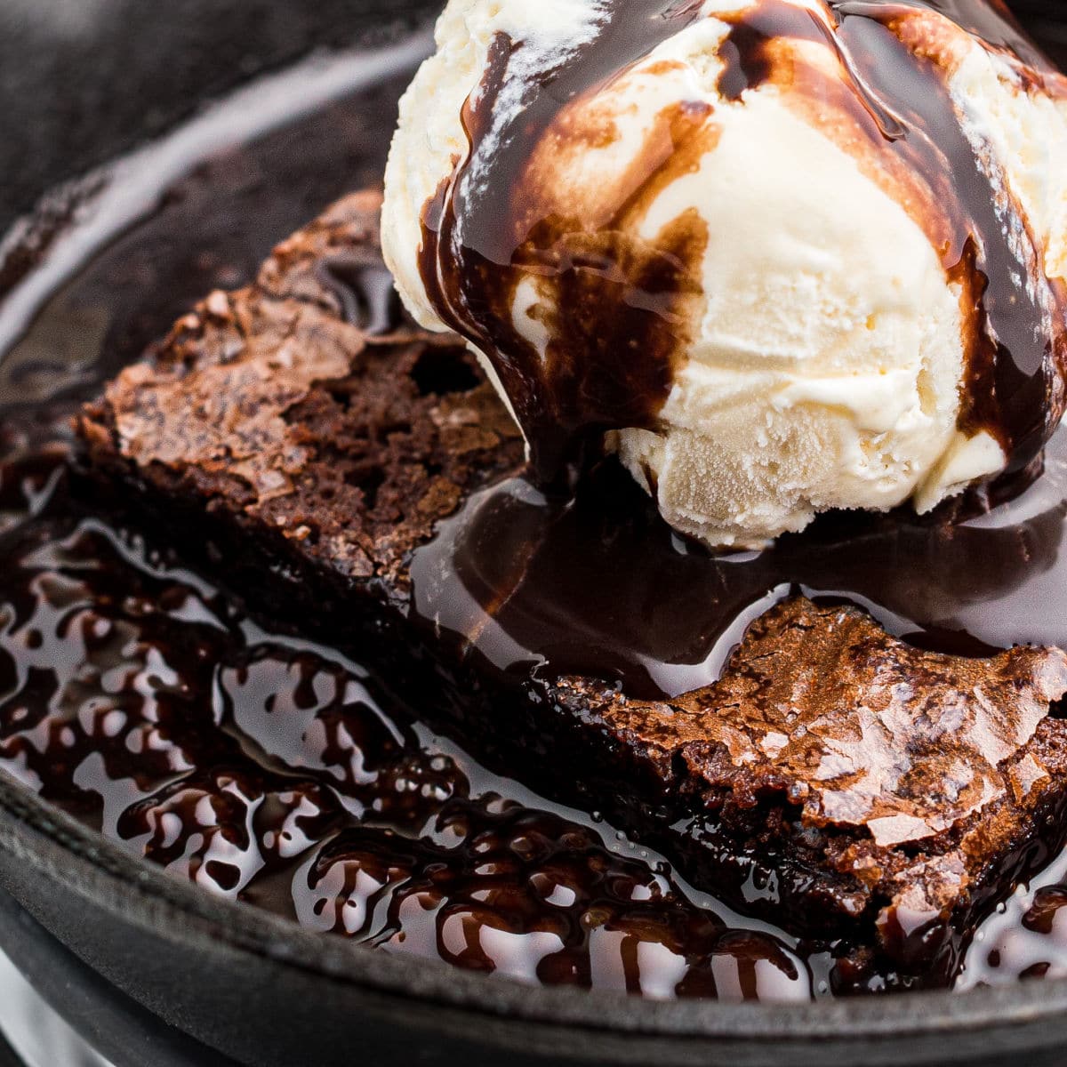 Hot Fudge brownie